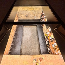 Trappe cave verre