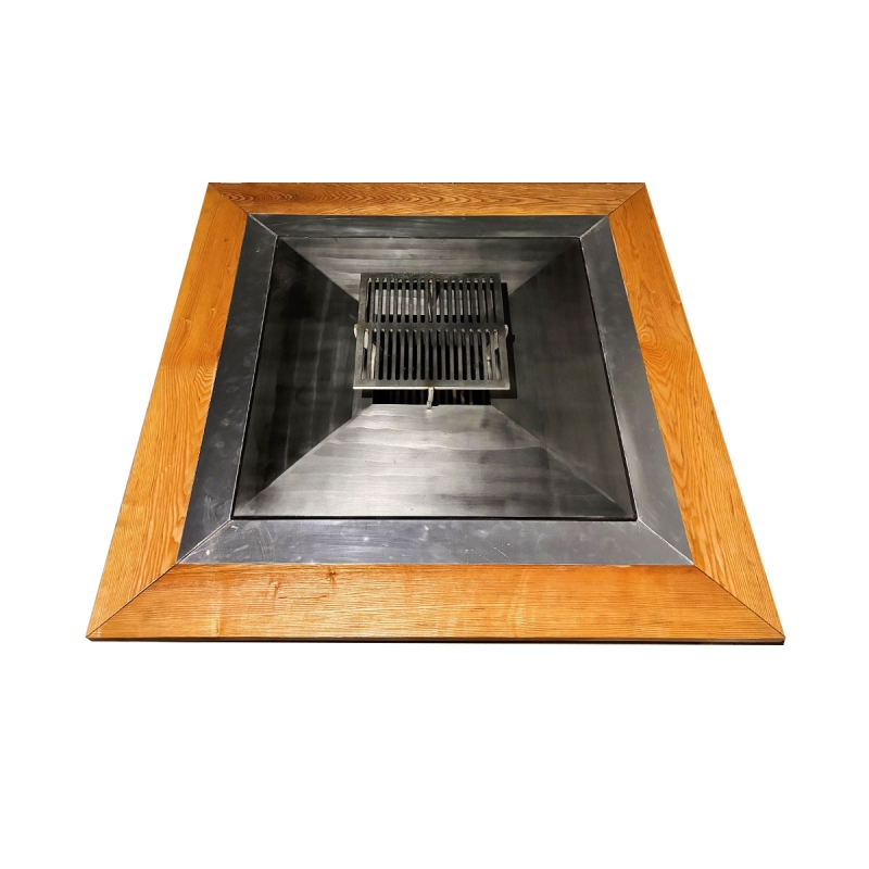 Plateau bois central pour braséro  Realtek FR 83