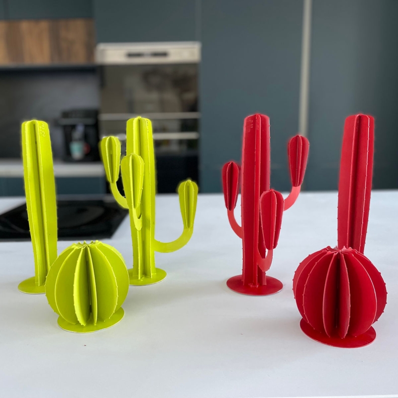 Petit Cactus Métal 3 branches Realtek