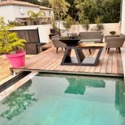 Braséro avec planche intégrée REALTEK FR 83