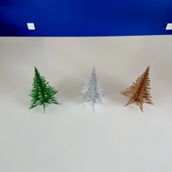 Petit Sapin de Noël Métal de table REALTEK 