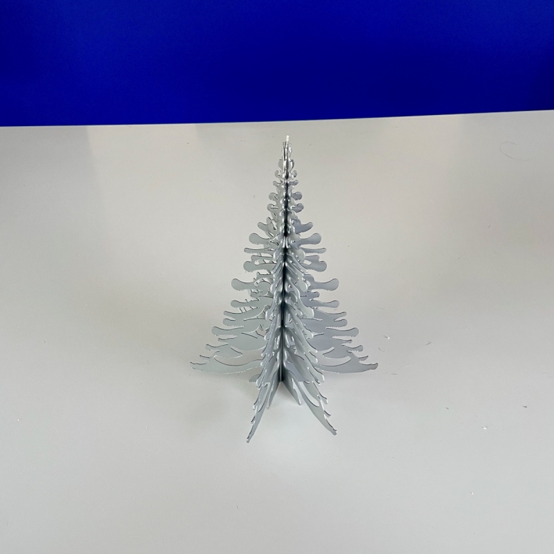 Petit Sapin de Noël Métal de table REALTEK 