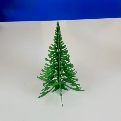 Petit Sapin de Noël Métal de table REALTEK 