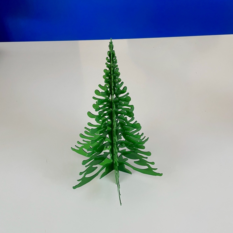Petit Sapin de Noël Métal de table REALTEK 