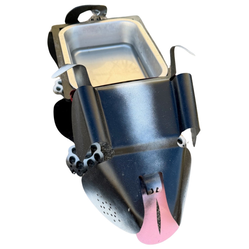 Gamelle en métal pour chien personnalisable