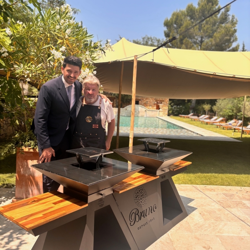 Braséro l'évènementiel pour professionnel avec le restaurant Chez Bruno Lorgues